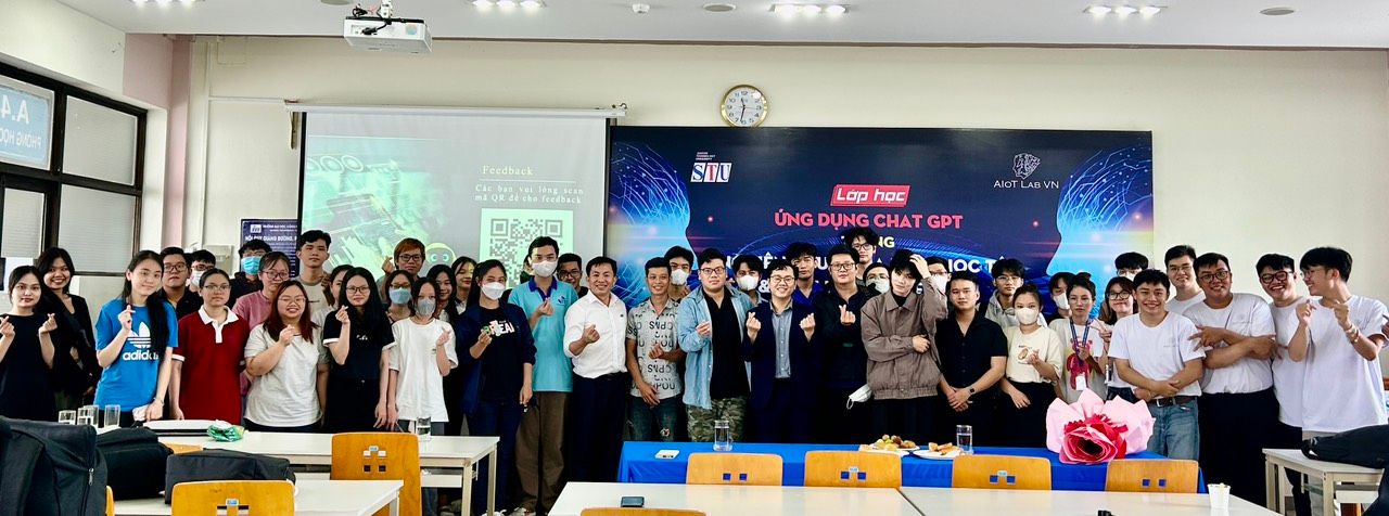 Khoá học Ứng dụng Chat GPT trong nghiên cứu khoa học, học tập và định hướng việc làm tại Trường Đại học Công nghệ Sài Gòn