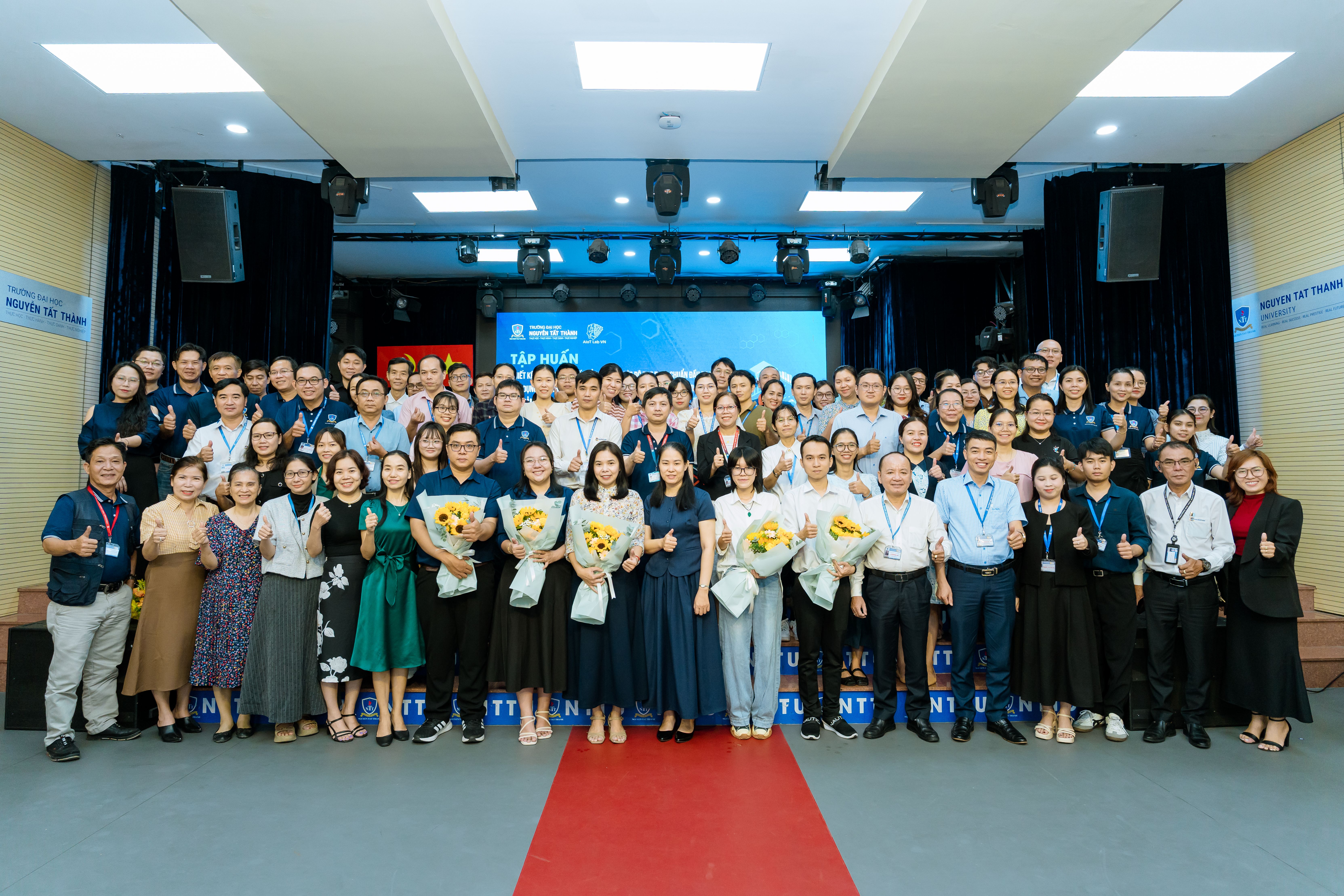 AIoT Lab Việt Nam đồng hành cùng Trường Đại học Nguyễn Tất Thành tập huấn “Ứng dụng AI trong kiểm tra – đánh giá người học”