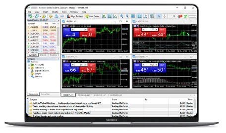 Meta Trader 5 screen