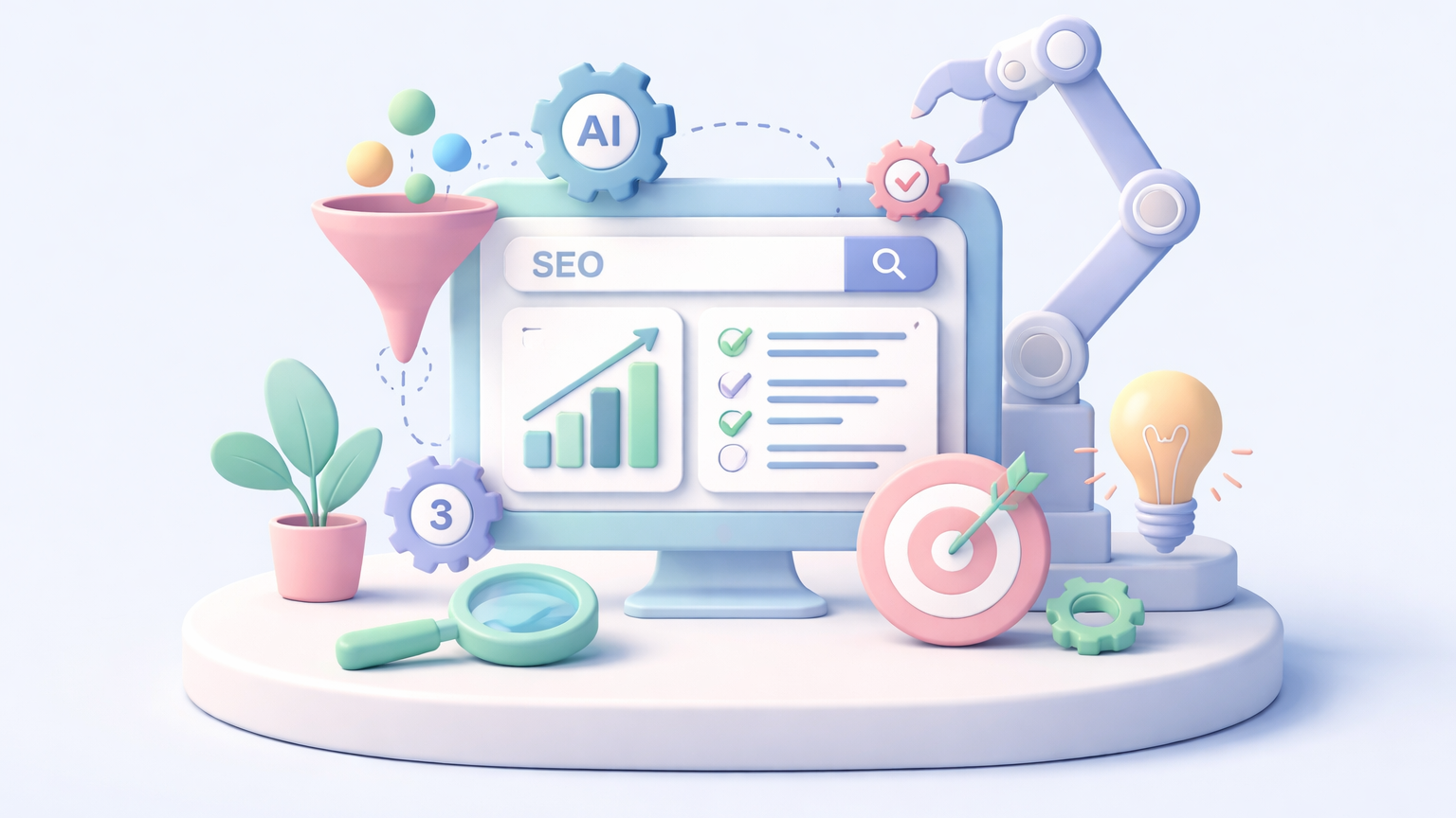Blurred article main image. Automation: Auto-Generate SEO for New & Updated Content