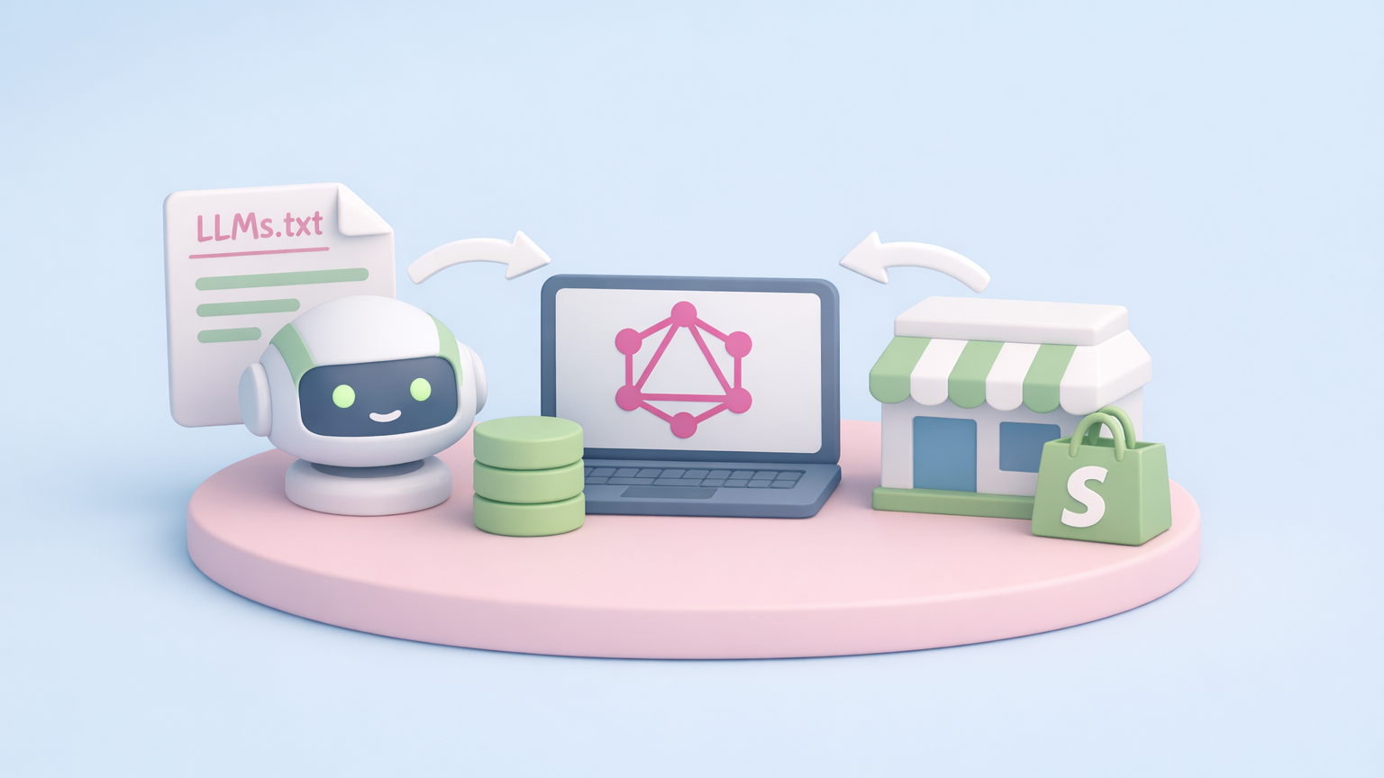 Blurred blog main image. How to Create and Inject LLMS.txt into Your Shopify Store Using the Admin GraphQL API