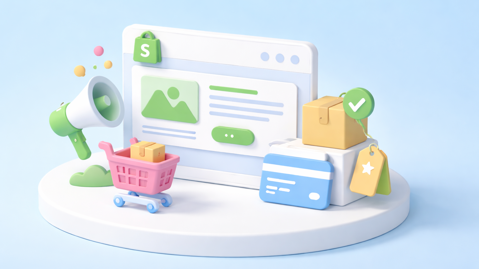Blurred blog main image. What Exactly Is a Shopify Page - and Why You Need One