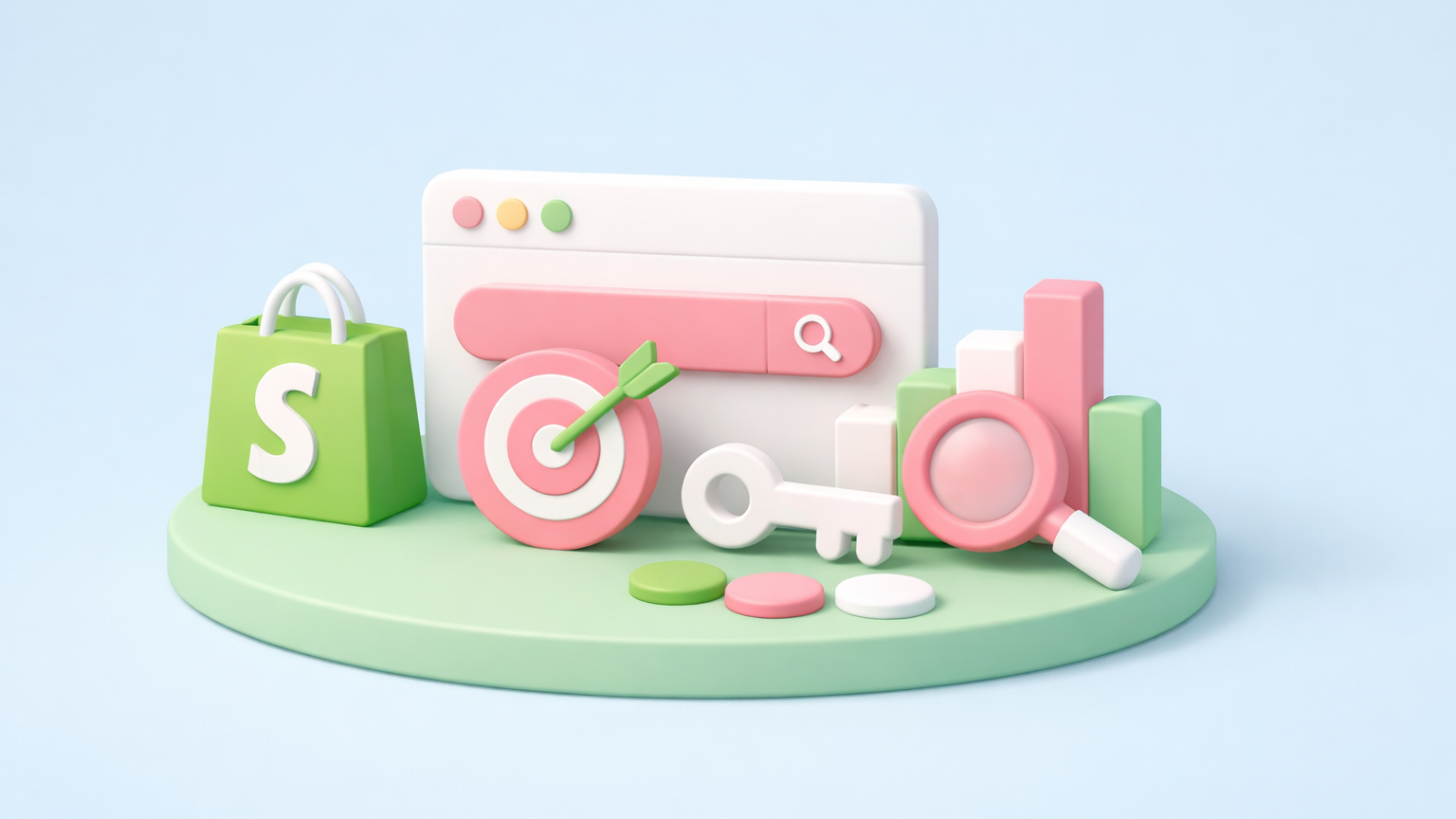 Blurred blog main image. How to Do Keyword Research for Shopify Stores