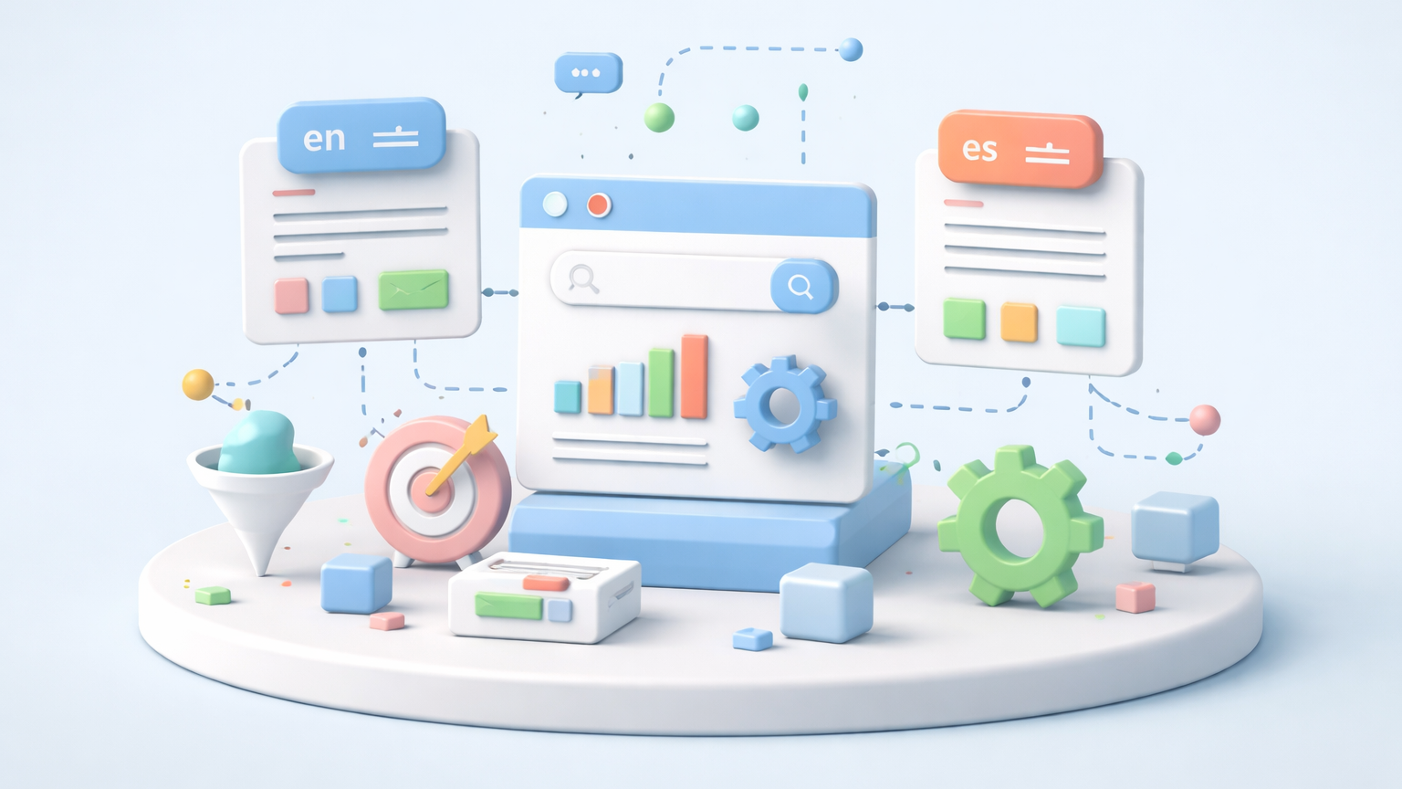 Blurred article main image. SEO Localization: Multi-Language Metadata