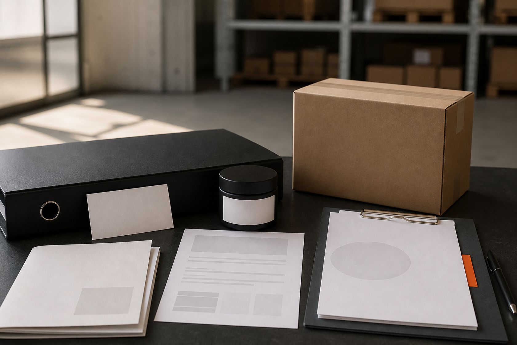Product safety file, responsible-person record, label and instruction sheet