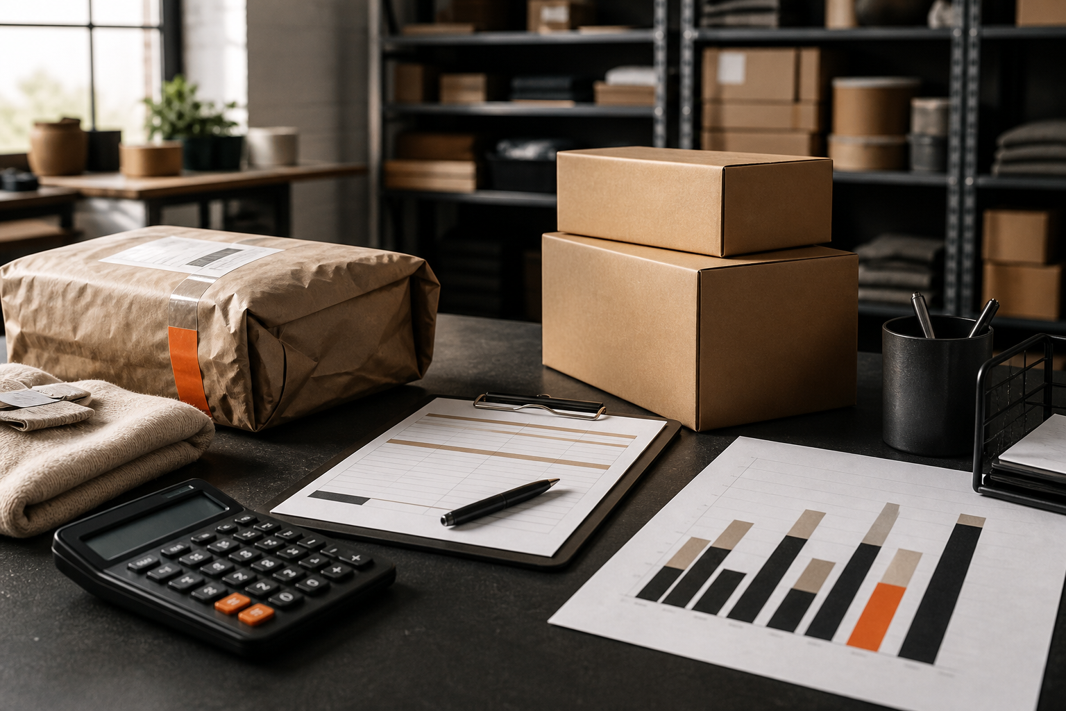 Marketplace margin worksheet, calculator, fee assumptions and cartons