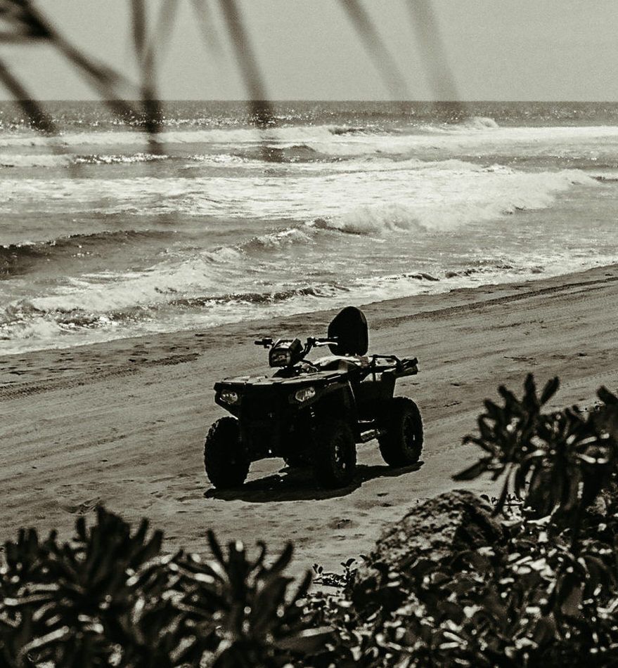 ATV on the beach