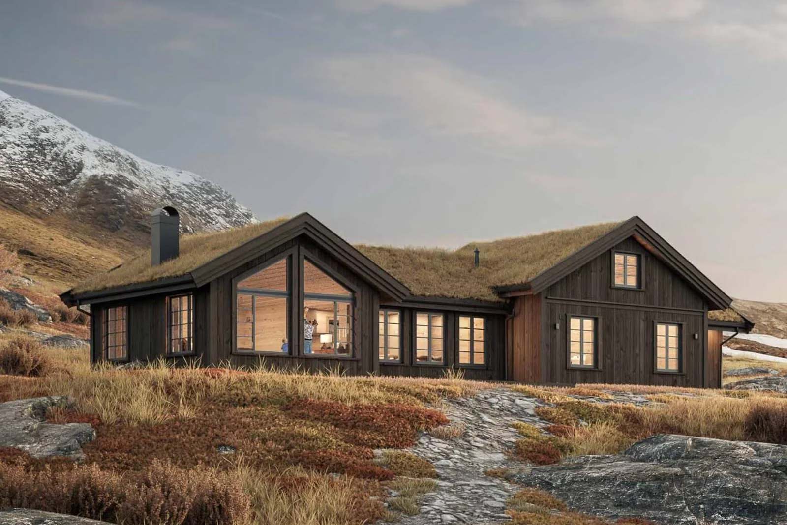 Ølsjølitoppen, Lenningen. Prisantydning 7 130 000 kr.