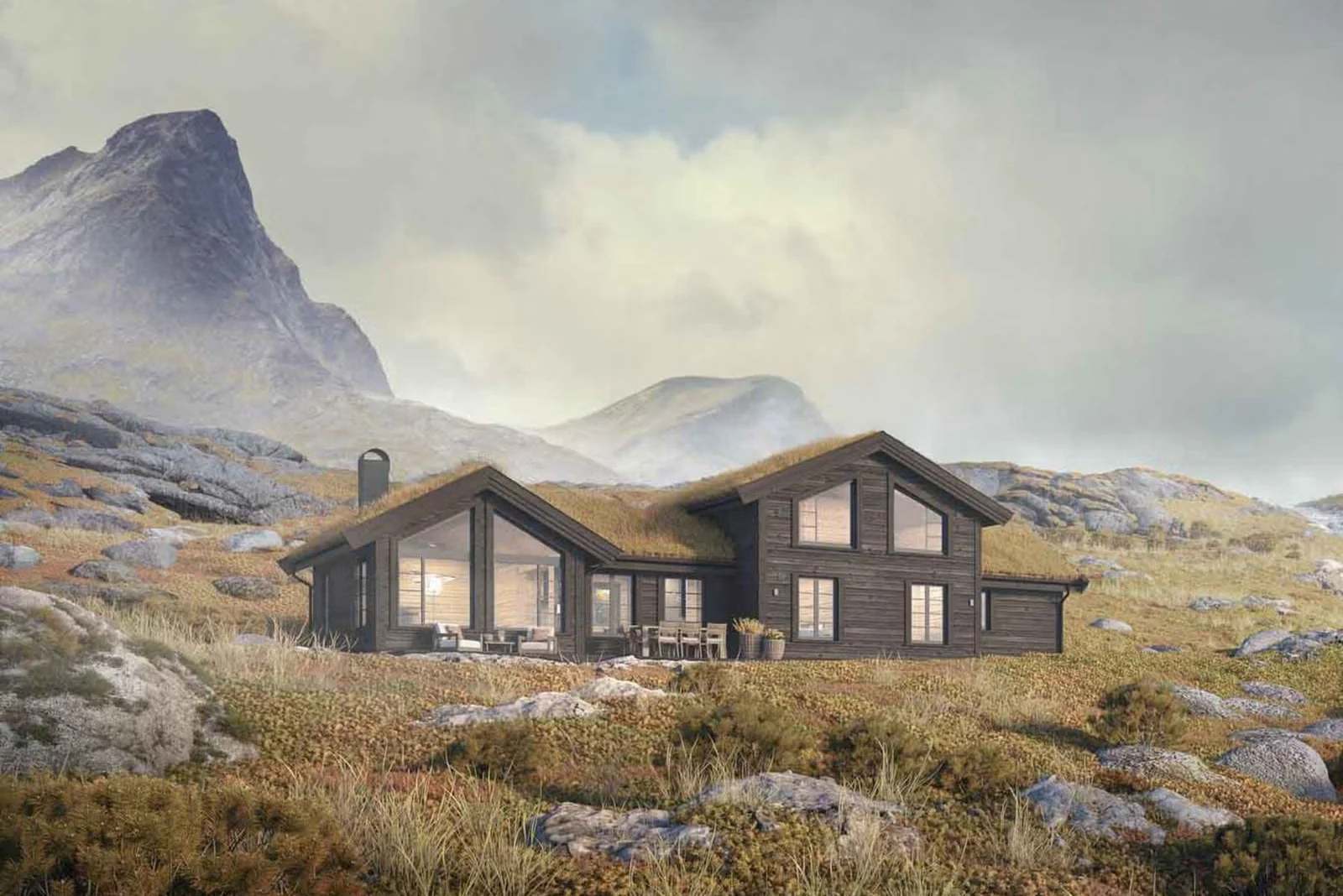 Turufjell, Flå