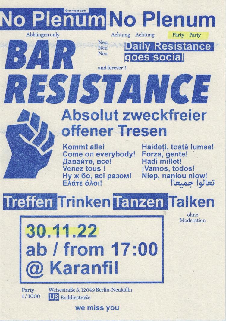 Cafe Resistance