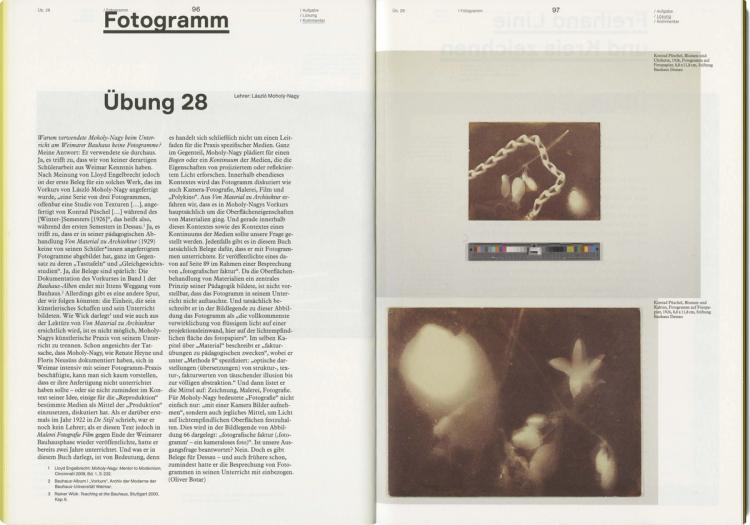 Original Bauhaus Übungsbuch