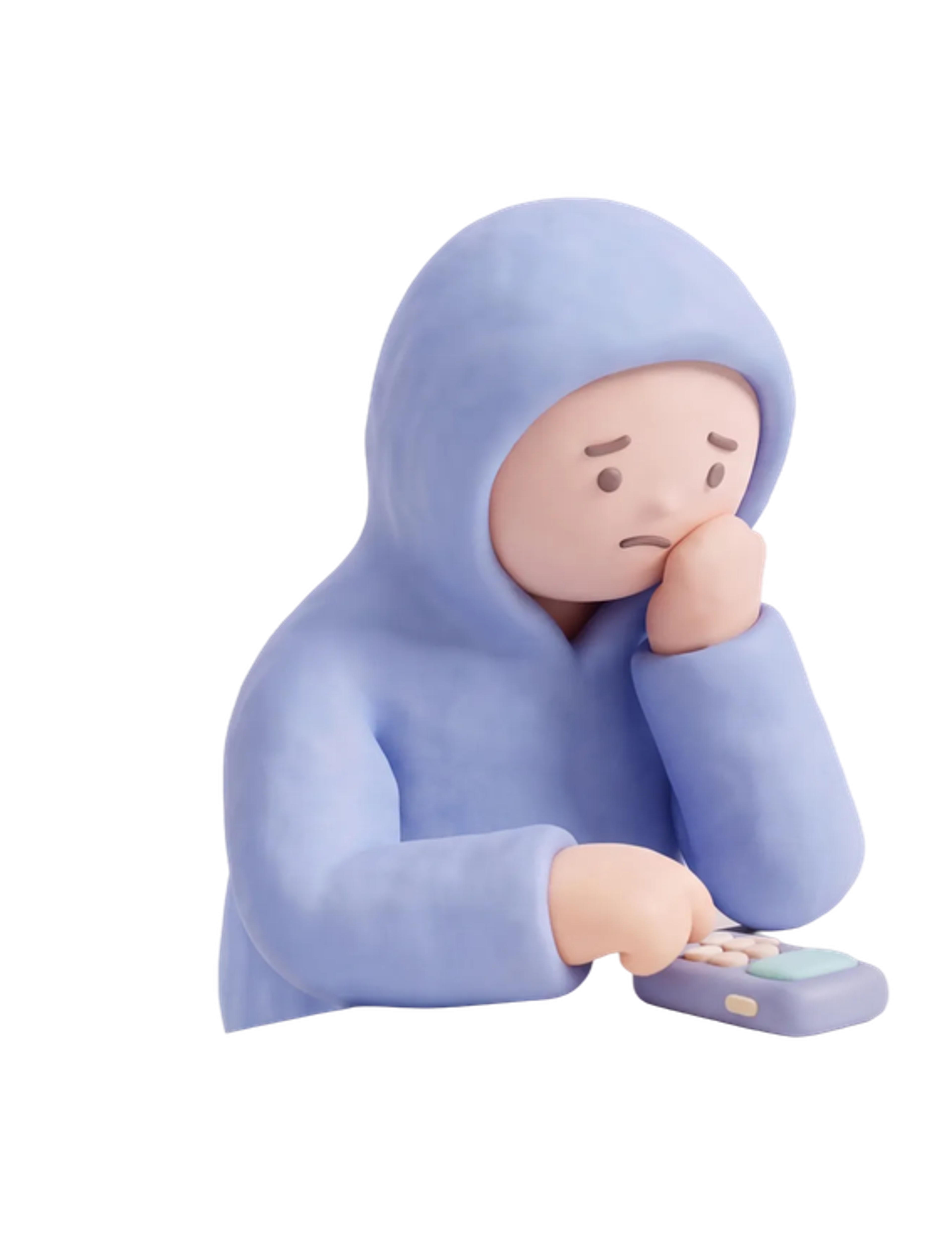 Illustration of a person describing their symptoms