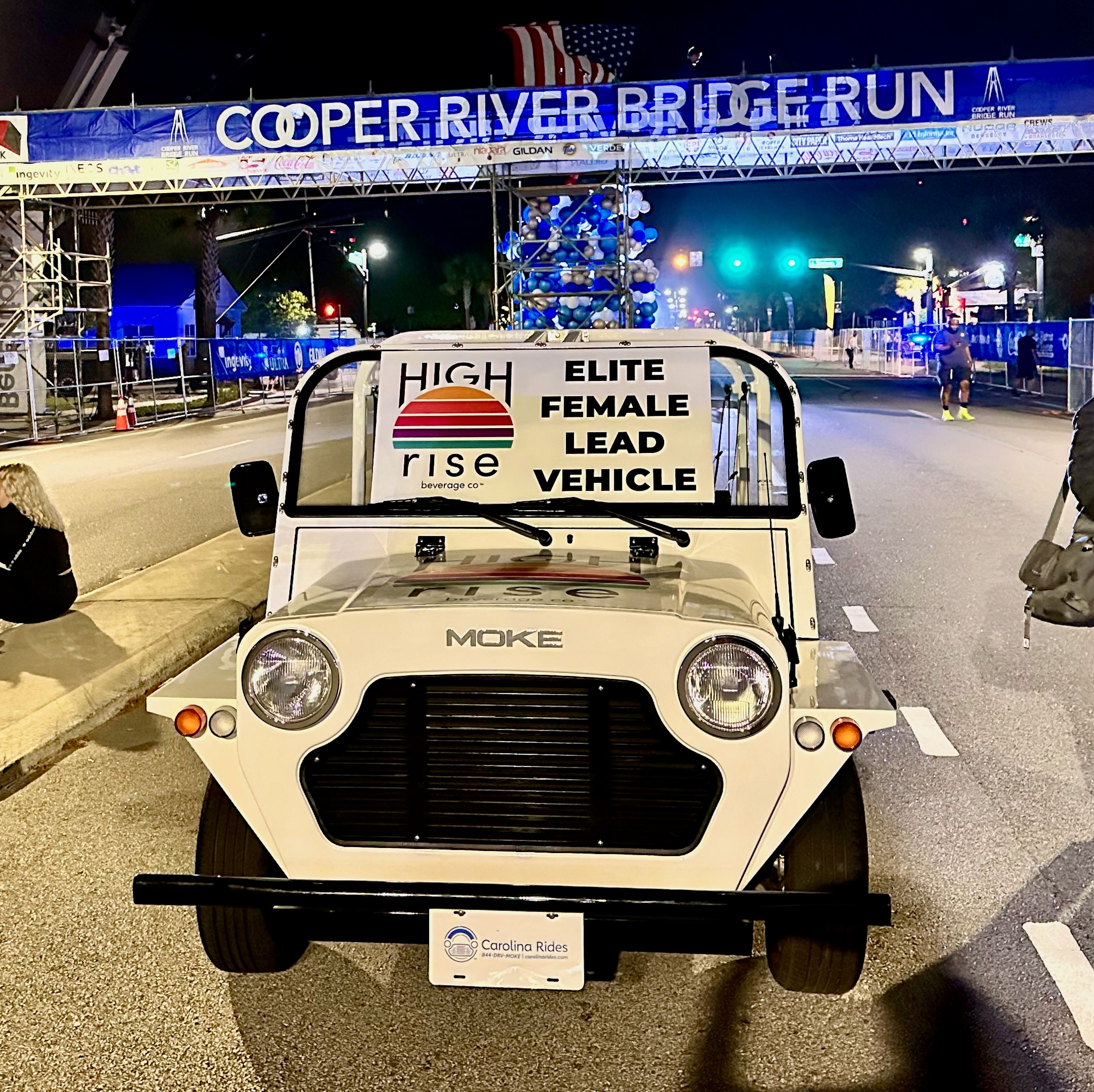 Cooper River Bridge Run - Elite Female Lead Vehicle