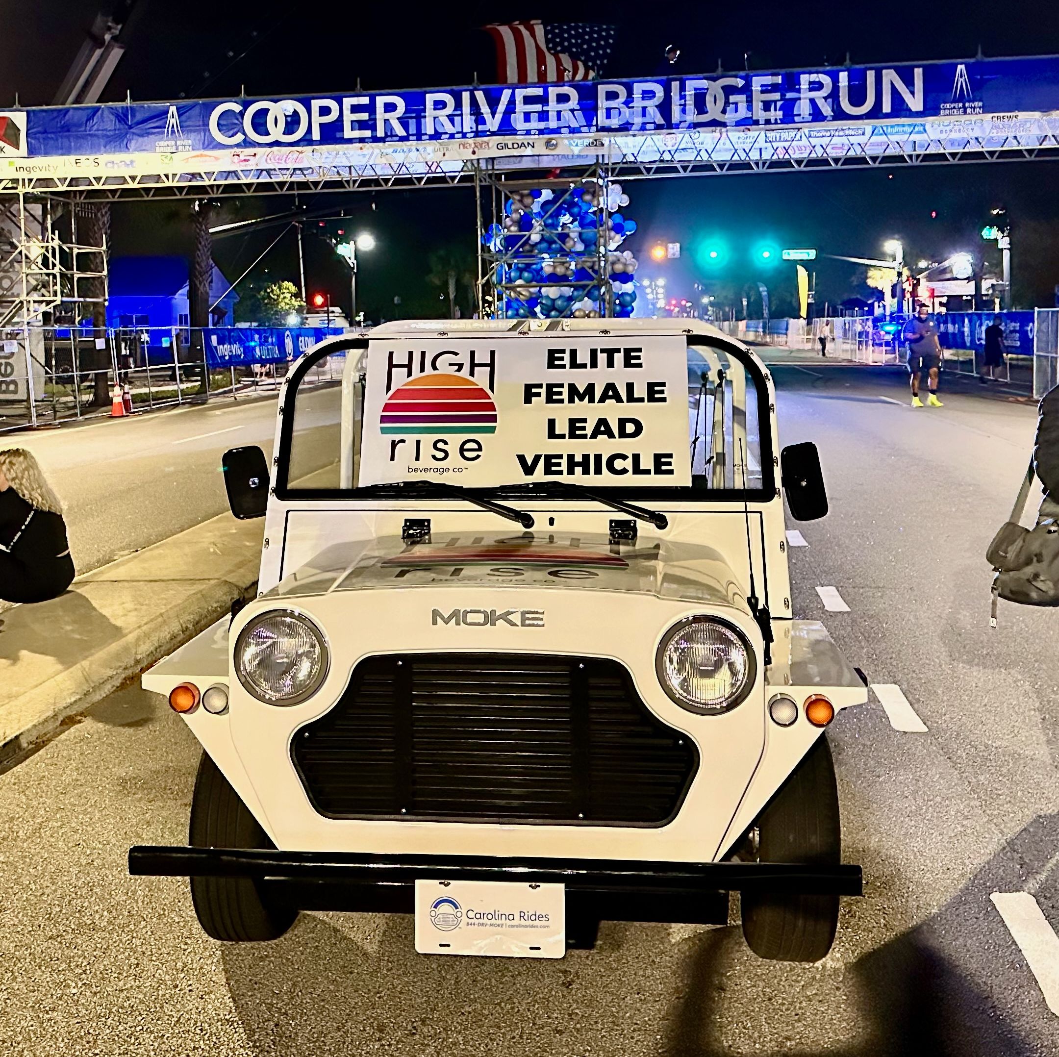Cooper River Bridge Run - Elite Female Lead Vehicle