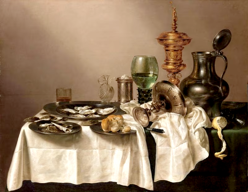Still Life with a Gilt Cup, Willem Claesz. Heda, 1635