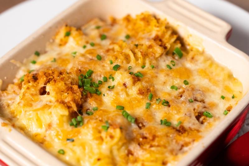 Baked mac and cheese
