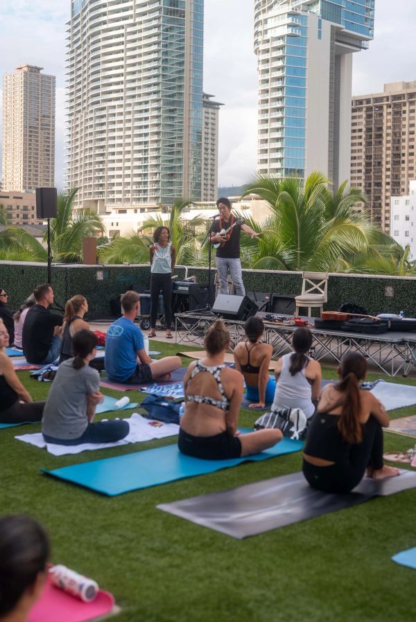 Jake Shimabukuro X Yoga Room Hawaii 2