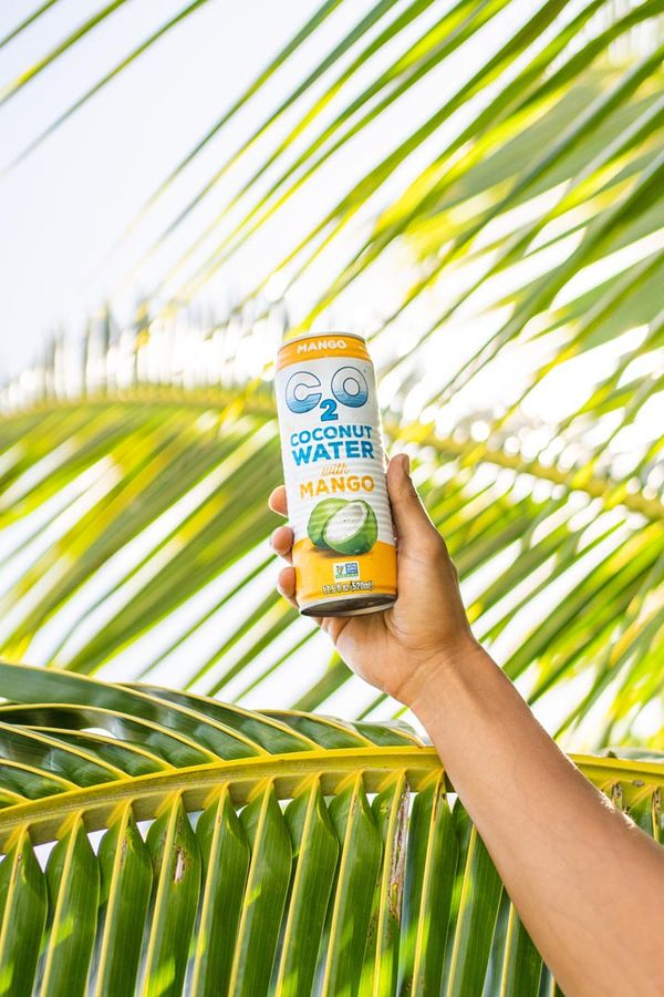 C2O Coconut Water — product photography, beverages, lifestyle photography by Repeak Media