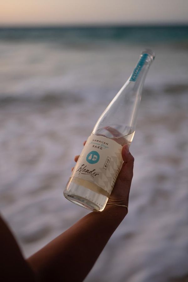 Islander Sake — beverages, product photography, lifestyle photography by Repeak Media