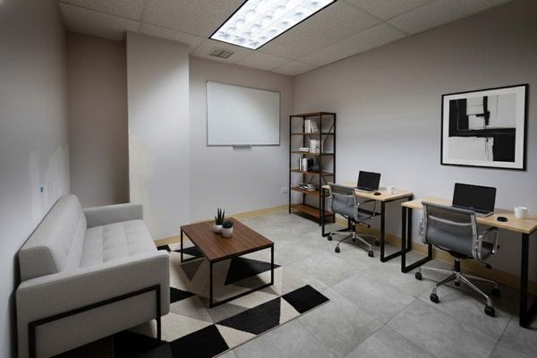Hub Coworking — AI virtual staging