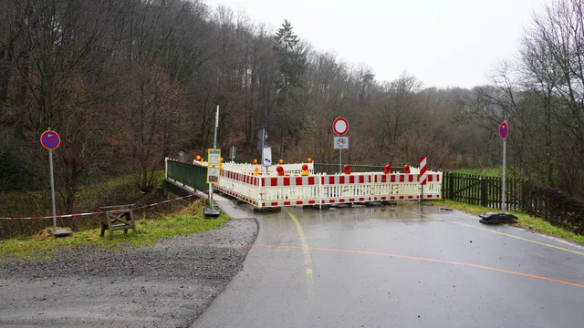 Stengt bru i Tyskland. Foto: Shutterstock, Julian Hopff