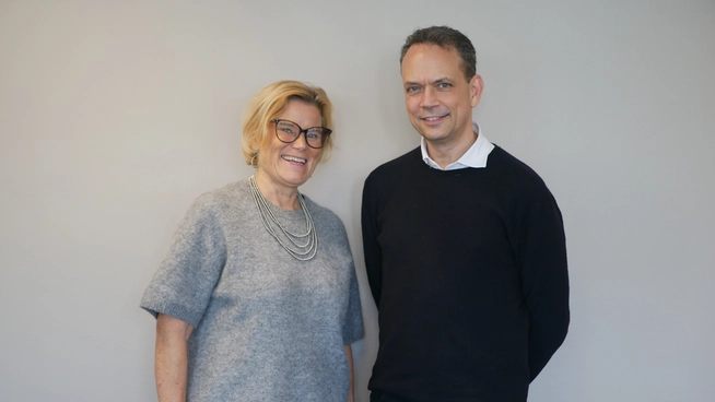 Administrerende direktør i NKF, Kirsti Kierulf og Daglig leder i co2pilot, Rolf Hagen.