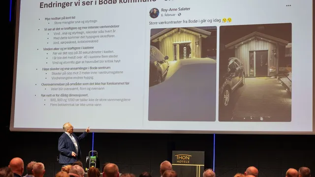 Bodø Kommune deler sine erfaringer fra scenen under Kommunevegdagene 2025.