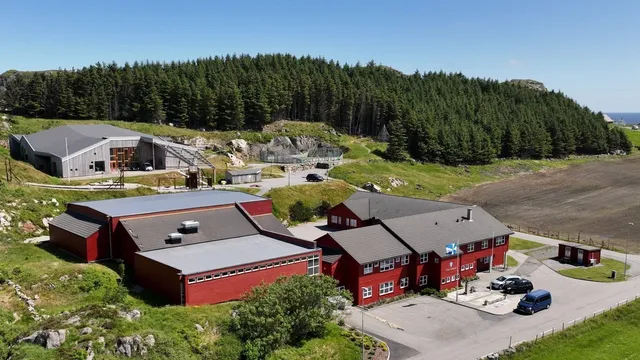 På Utsira bor det omlag 200 innbyggere. Foto: Utsira kommune