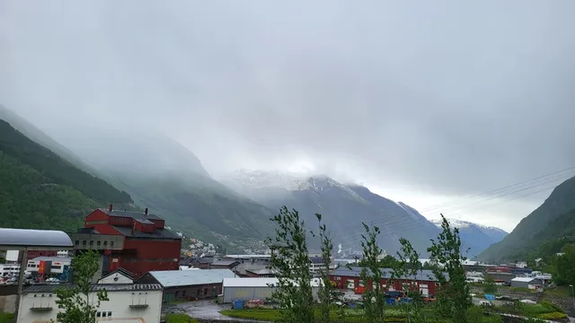 Smelteverkstomta i Odda.