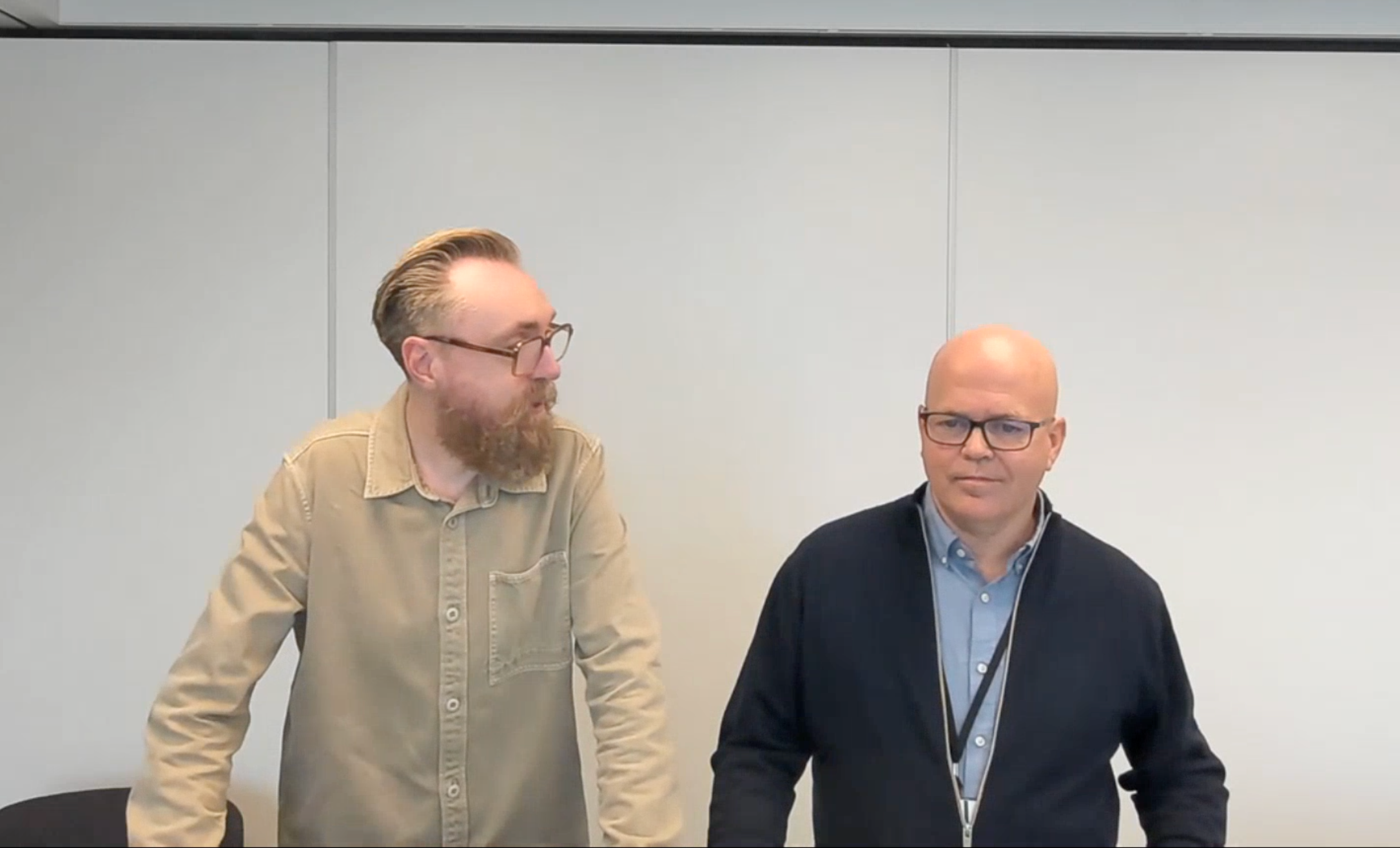 Per Ove Akselvoll og Erik Hole / NKF