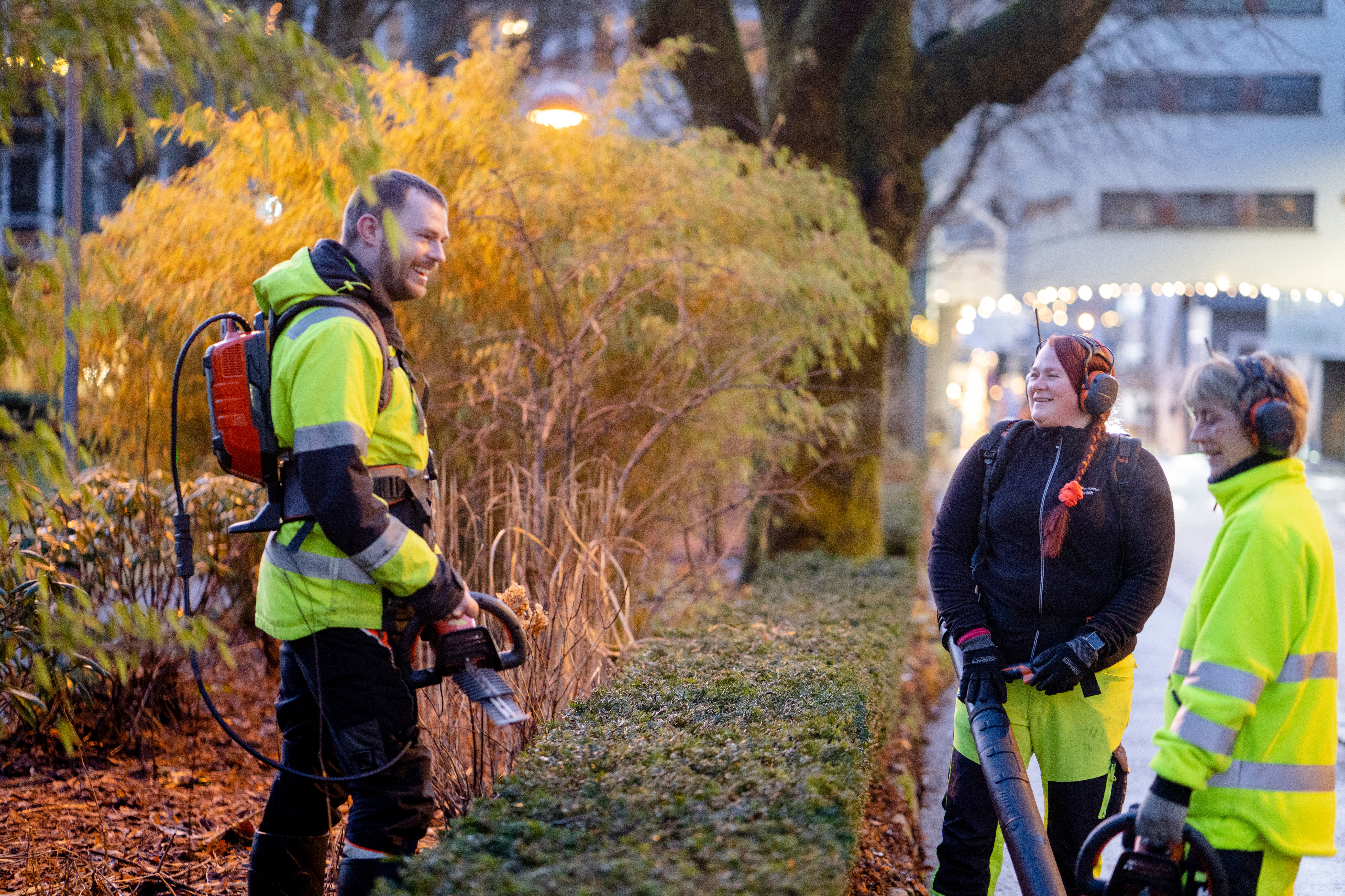 Våren er kommet til Sandnes.