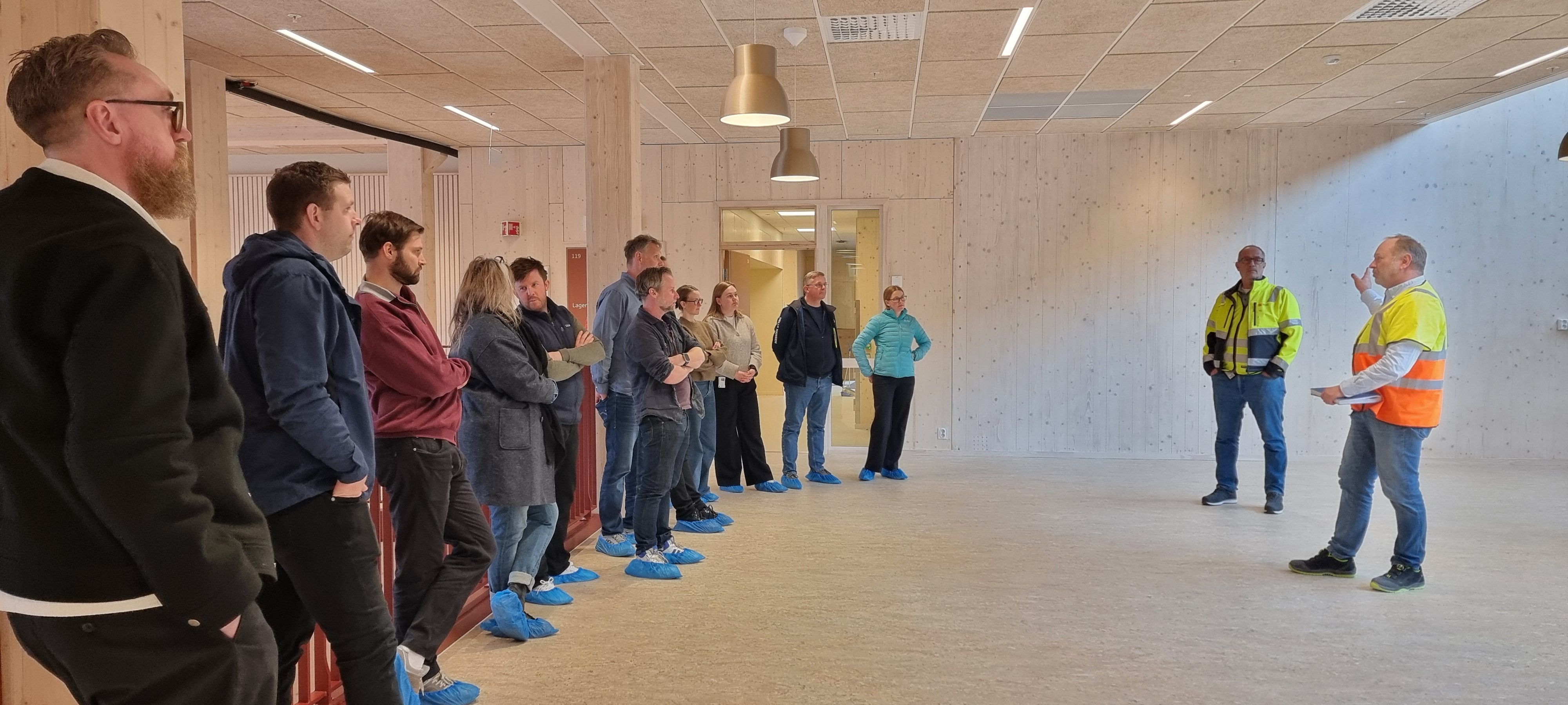 NKF storby energi nettverket på befaring i Trondheim, mai 2026