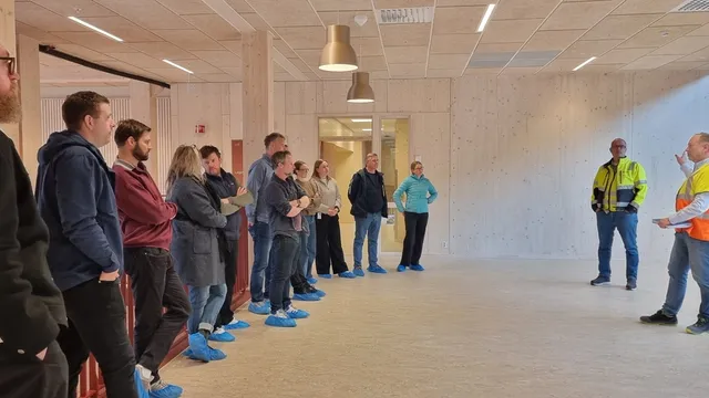 NKF storby energi nettverket på befaring i Trondheim, mai 2026