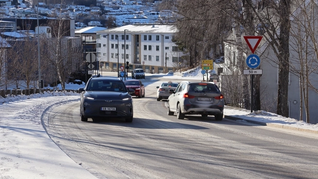 – Kan også føre til dyrere prosjekter og mindre handlingsrom, særlig i trange by- og tettstedsområder. Bildet er tatt i Kongsvinger kommune.