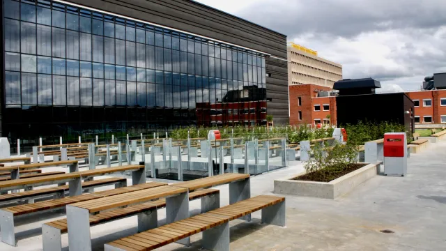 Kuben Yrkesarena. Foto: Oslobygg.