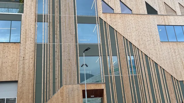 Det nye BIR-bygget i Bergen sentrum. Foto: Hartvig Munthe-Kaas