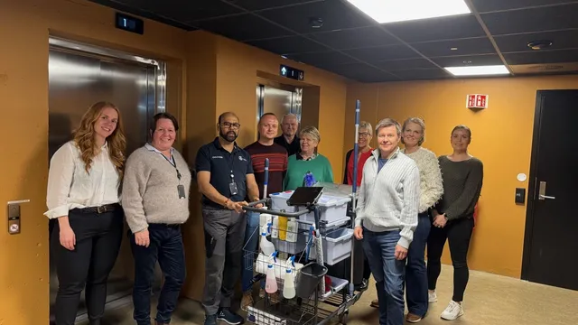 Storbynettverket av renholdsledere, vertskap Oslobygg.