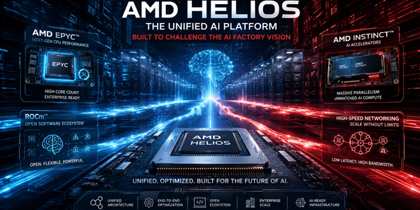 AMD Helios: The Unified AI Platform Challenging NVIDIA's AI Factory Vision