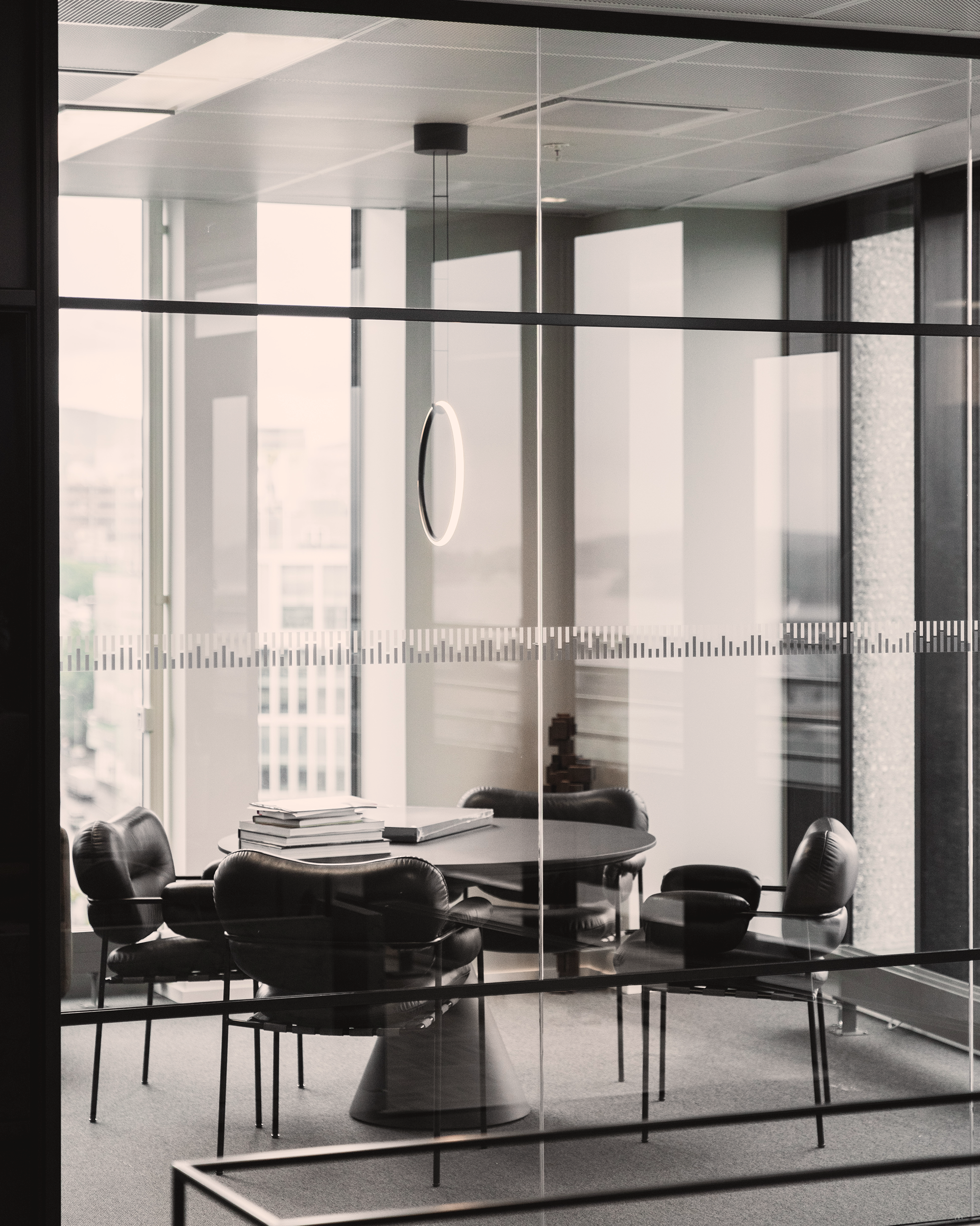 Bollo Dining chairs in the conference rooms.