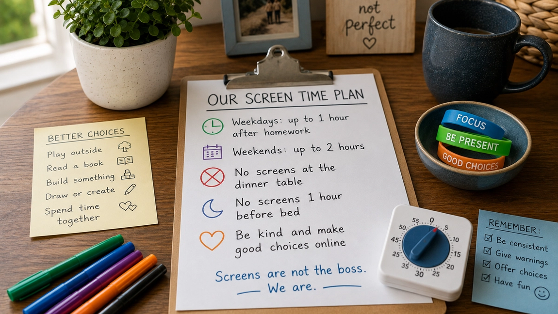 How to Handle Screen Time Without Starting a War