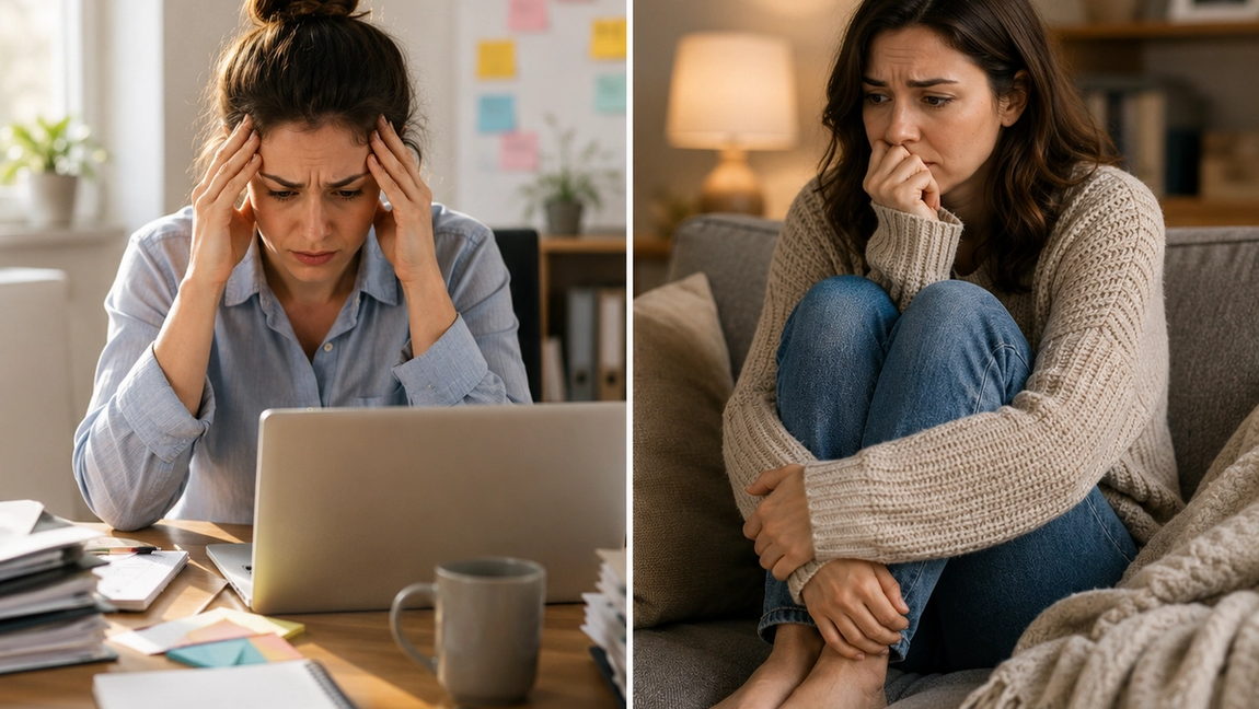 The Real Difference Between Anxiety and Stress
