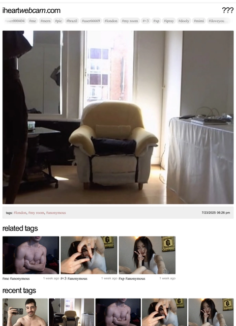 iheartwebcam web development – image 1