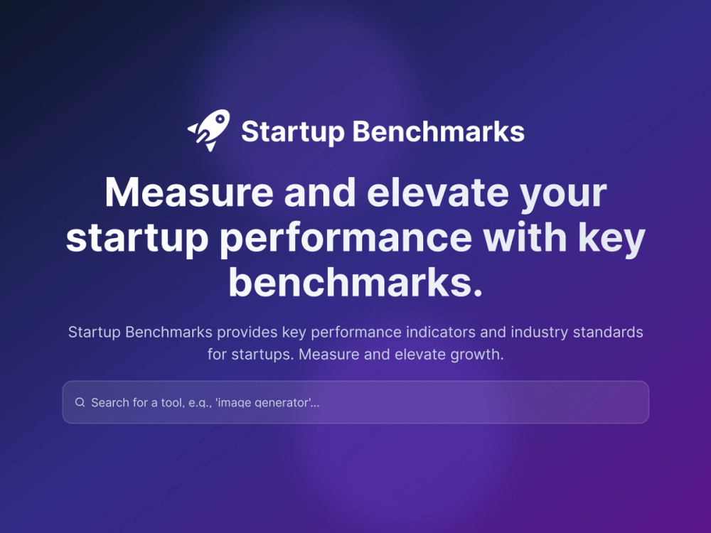 image of Startup Benchmarks