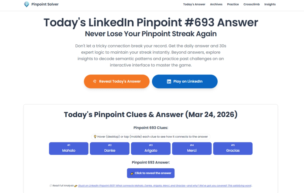 image of Pinpoint Solver