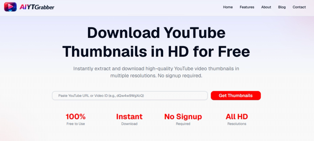 image of YouTube Thumbnail Downloader