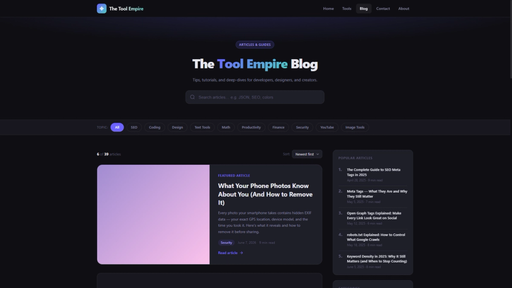 image of The Tool Empire