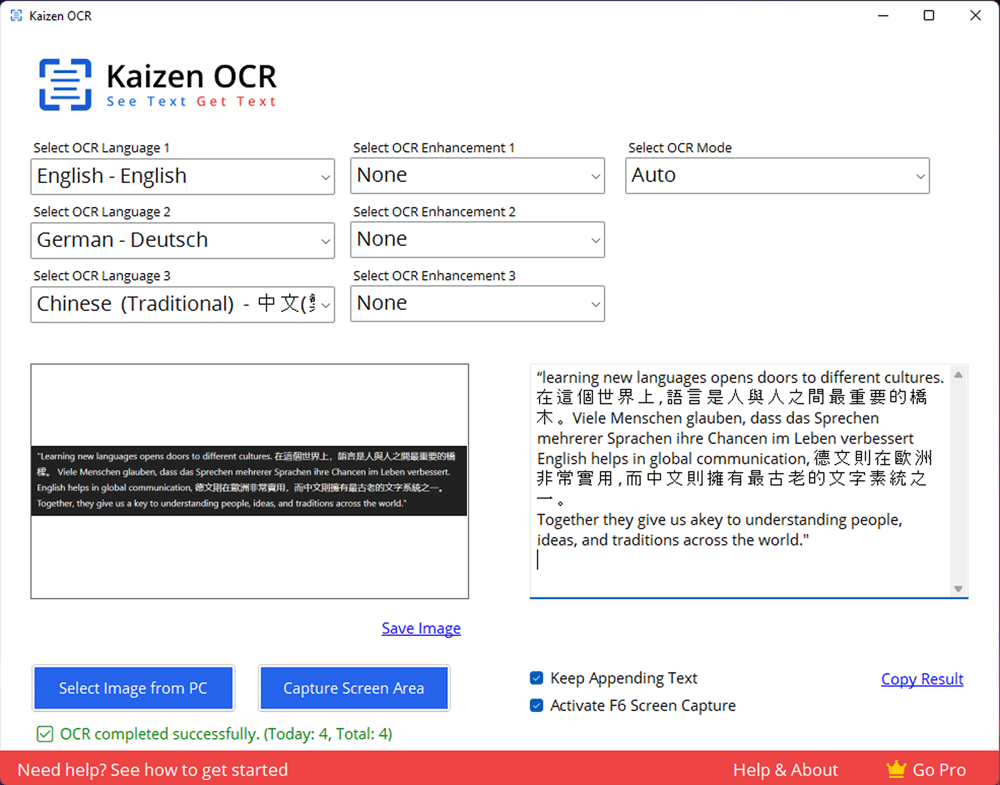 image of Kaizen OCR