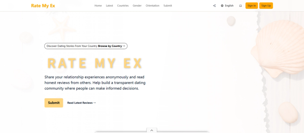 image of Rate My Ex