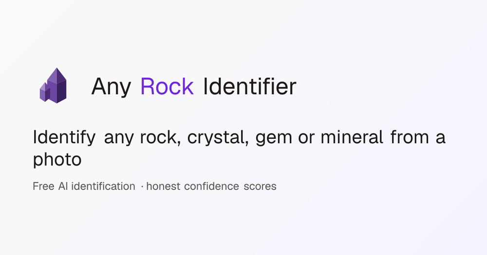 image of Any Rock Identifier image of Any Rock Identifier