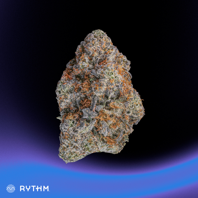 Black Afghan harvested flower, as labeled by the cited photo source